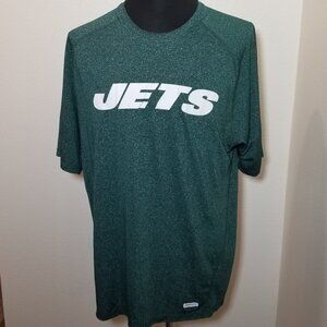 New York Jets Reebok NFL Speedwick‎ Athletic Short Sleeve Mens XL Activewear